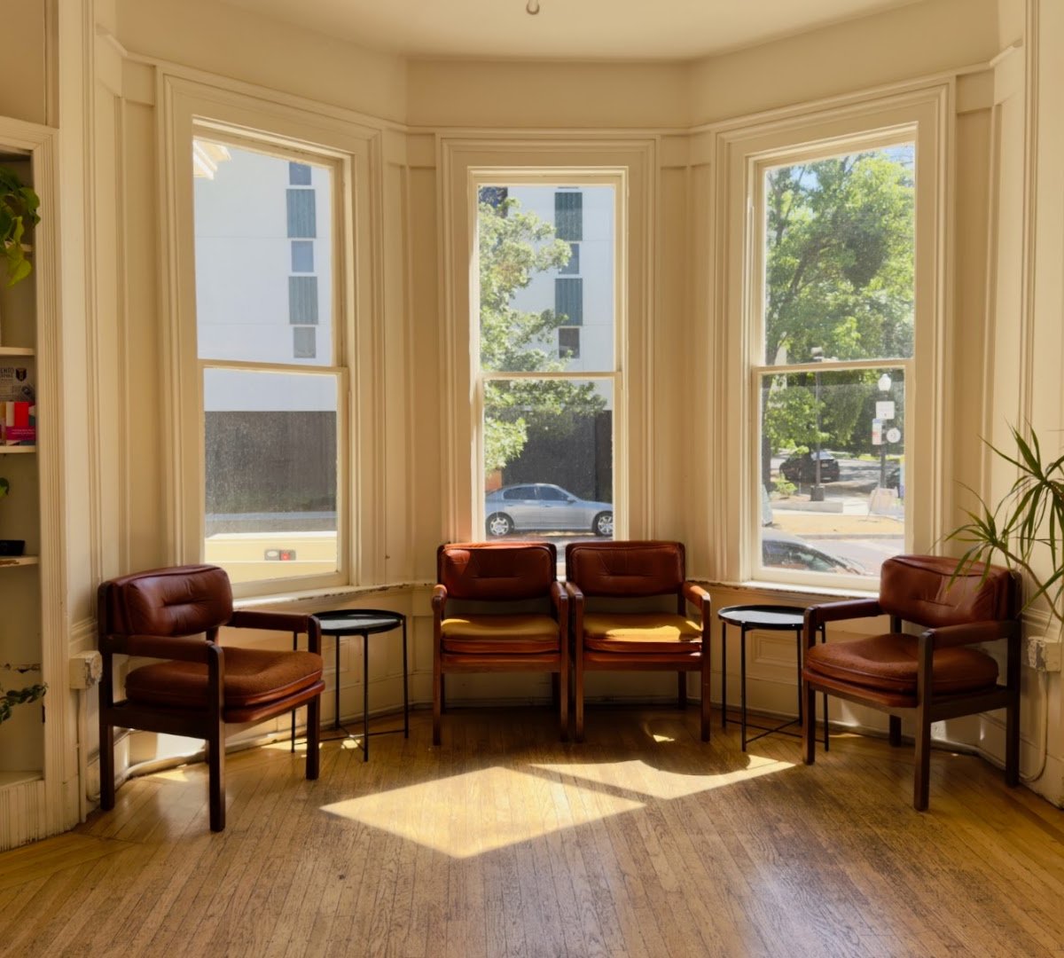 Interior of Milka Coffee Roasters, specialty coffee shop in Sacramento