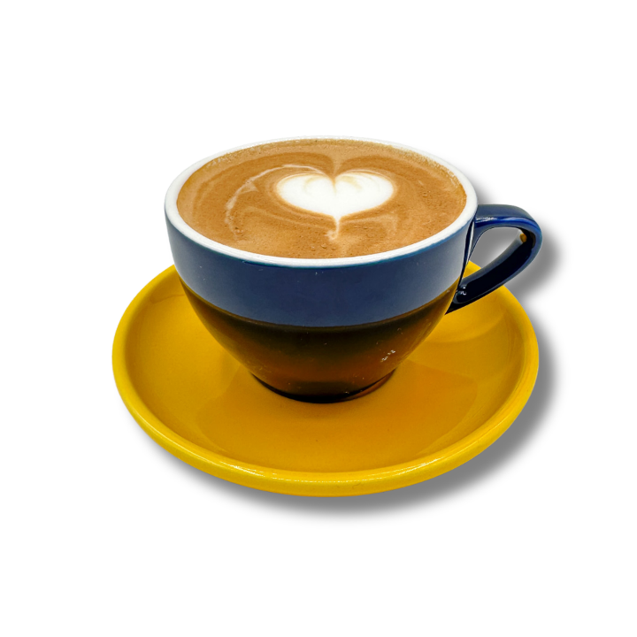 Coffee at Happy Cat Eats, specialty coffee shop in Santa Barbara