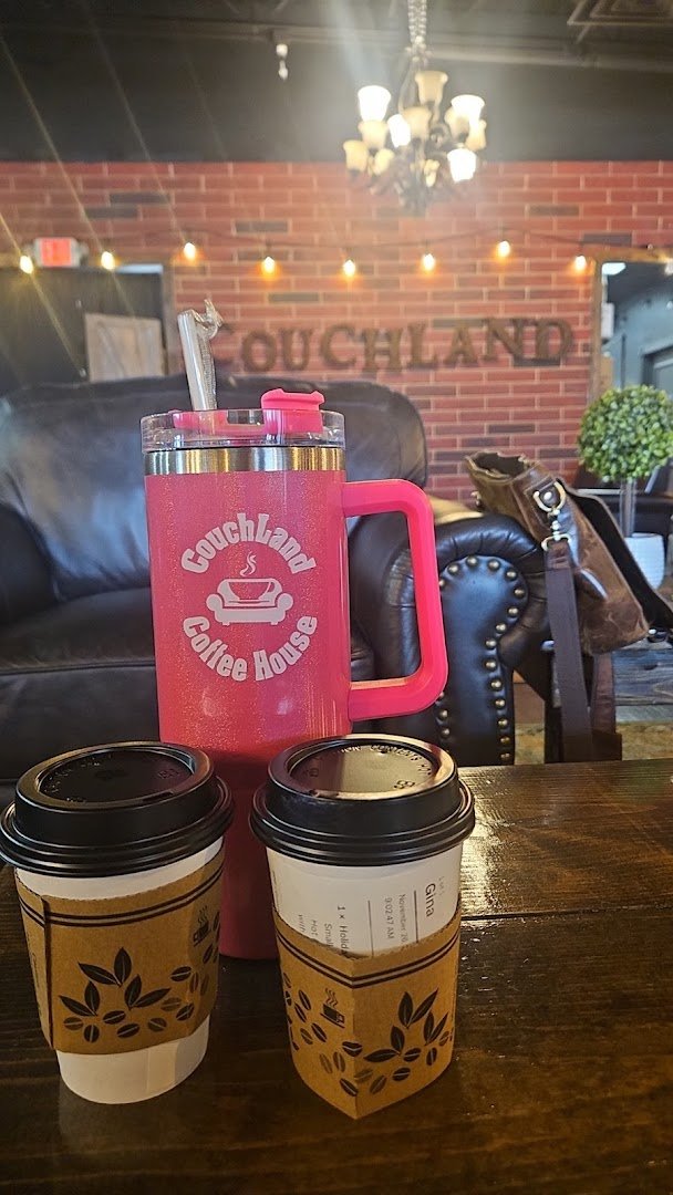 Coffee at CouchLand Coffee House, specialty coffee shop in Cleveland