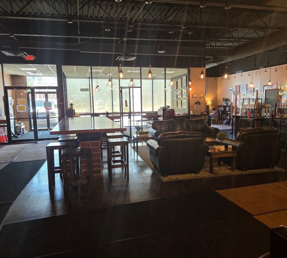 Interior of CouchLand Coffee House, specialty coffee shop in Cleveland