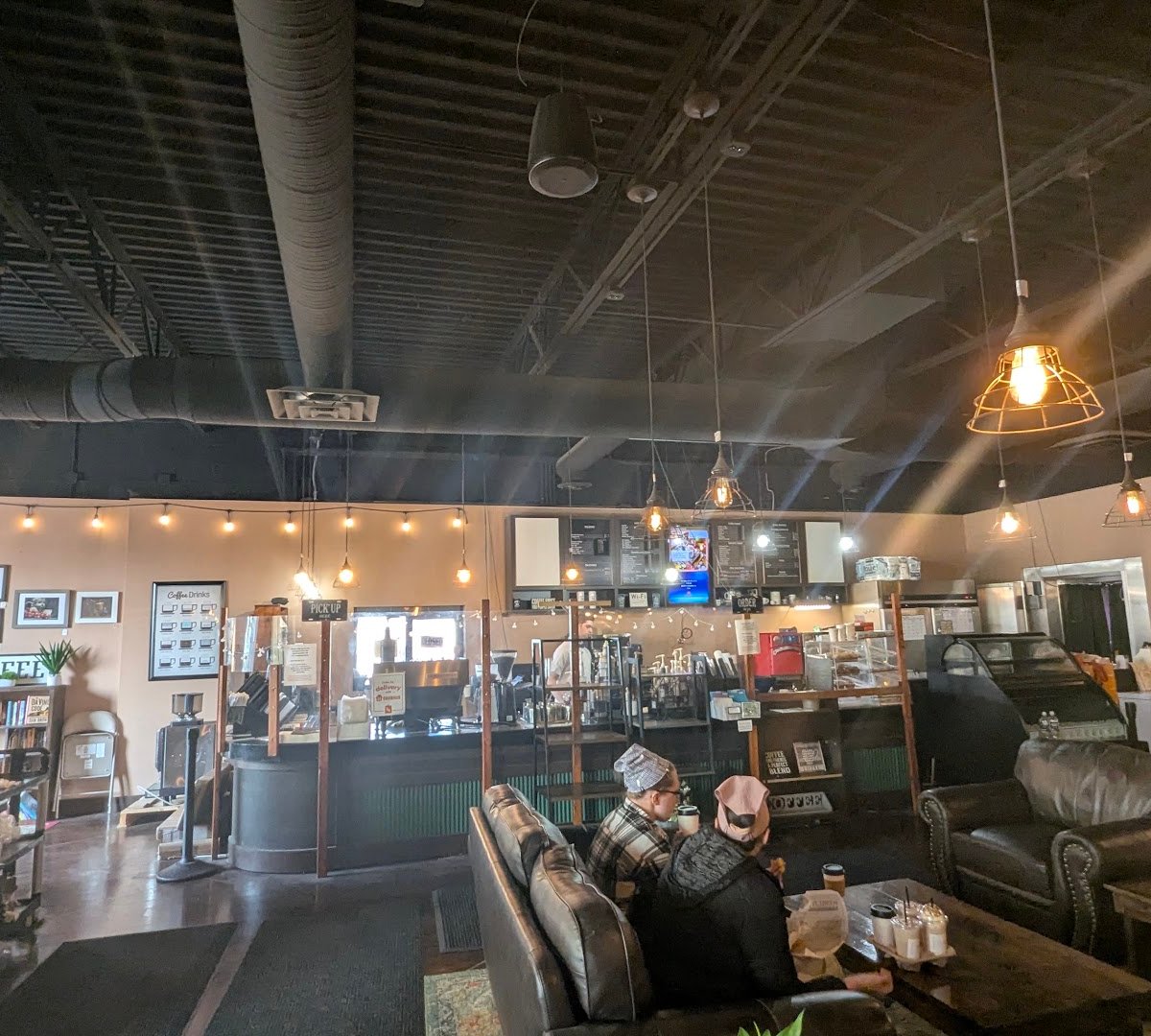 Interior of CouchLand Coffee House, specialty coffee shop in Cleveland