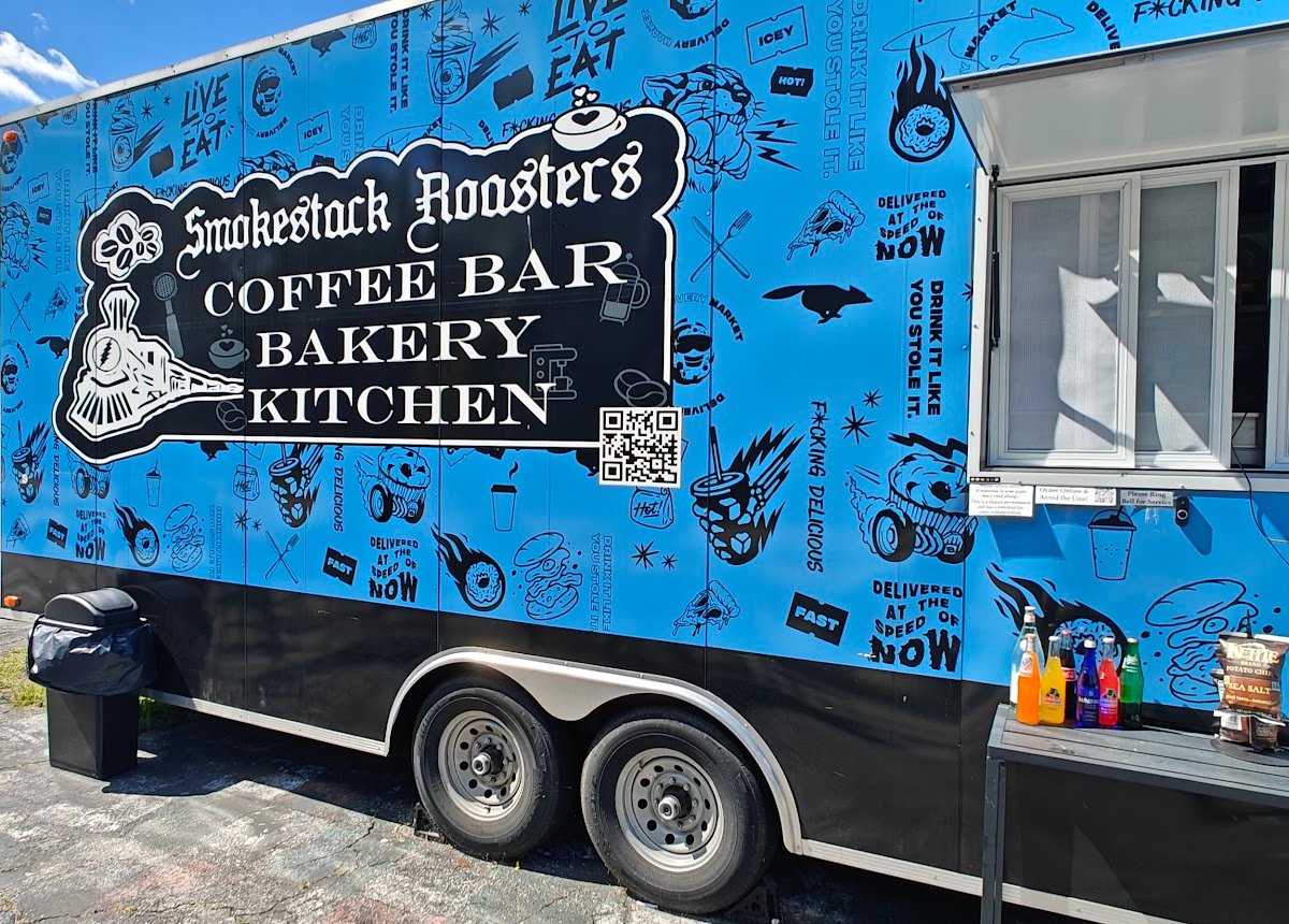 Storefront of Smokestack Roasters Princeton, specialty coffee shop in Worcester