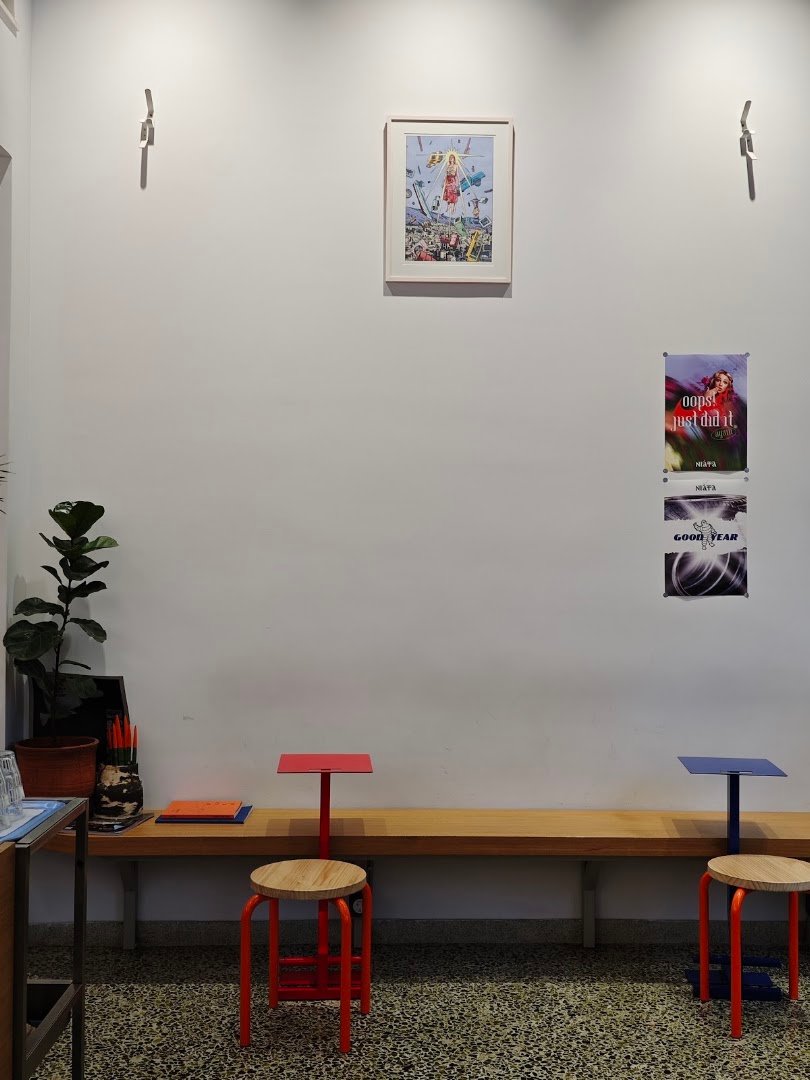 Interior of Williwaw Café & Canteen, specialty coffee shop in Athens
