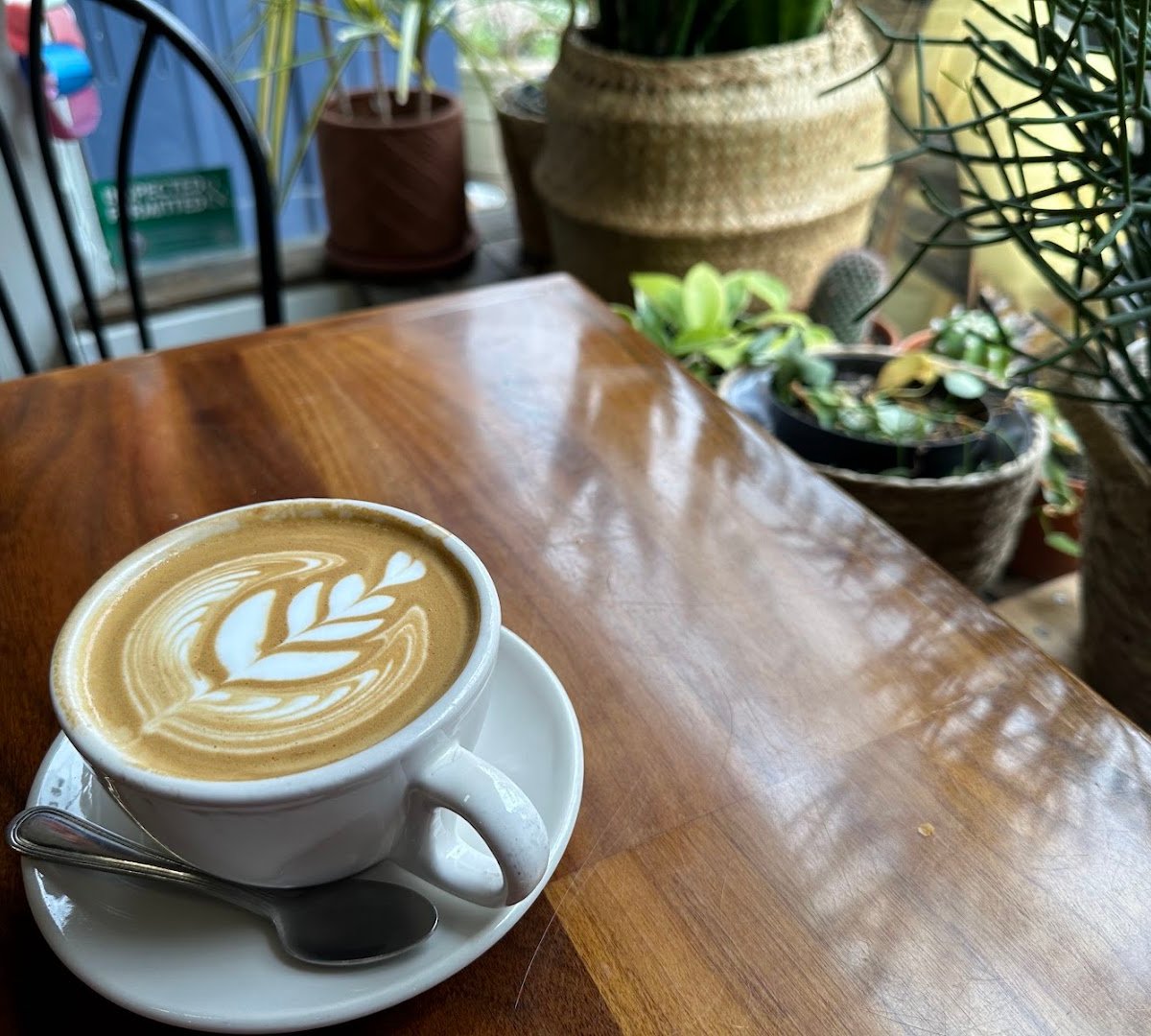 Coffee at Espresso a mano, specialty coffee shop in Pittsburgh