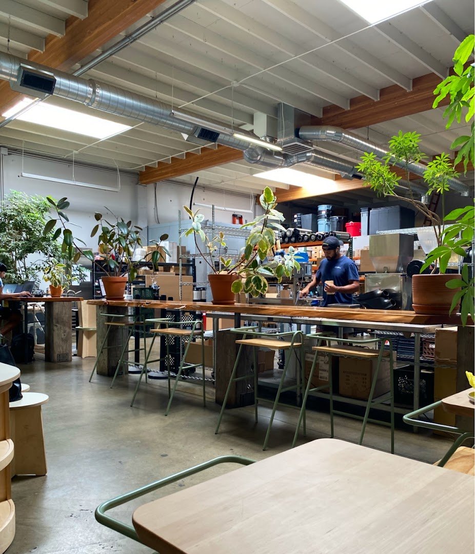 Interior of Mast Coffee, specialty coffee shop in Sacramento