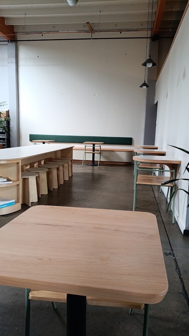Interior of Mast Coffee, specialty coffee shop in Sacramento