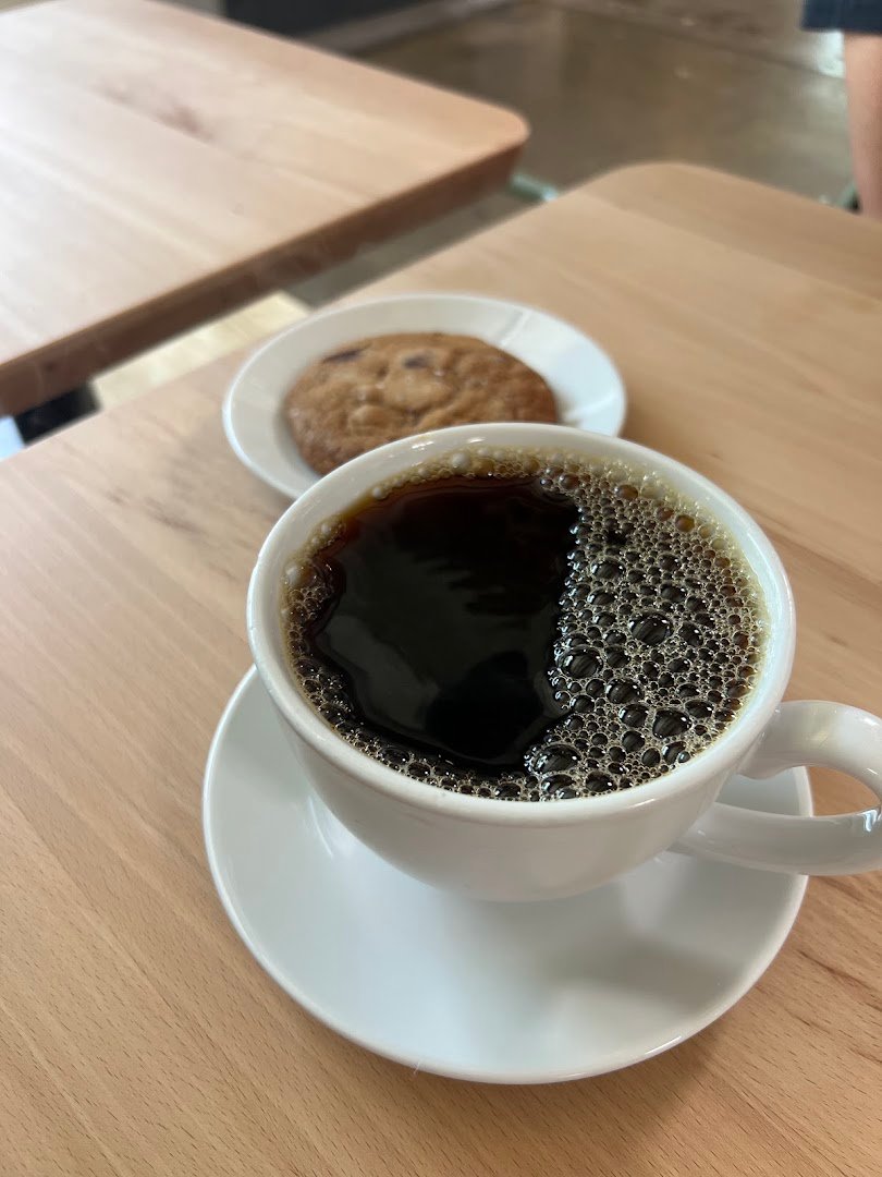 Coffee at Mast Coffee, specialty coffee shop in Sacramento
