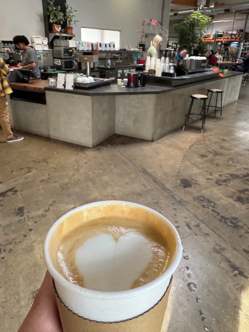Coffee at Mast Coffee, specialty coffee shop in Sacramento