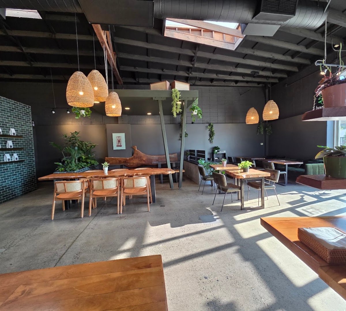 Interior of Tupelo Coffee & Roasting, specialty coffee shop in Sacramento