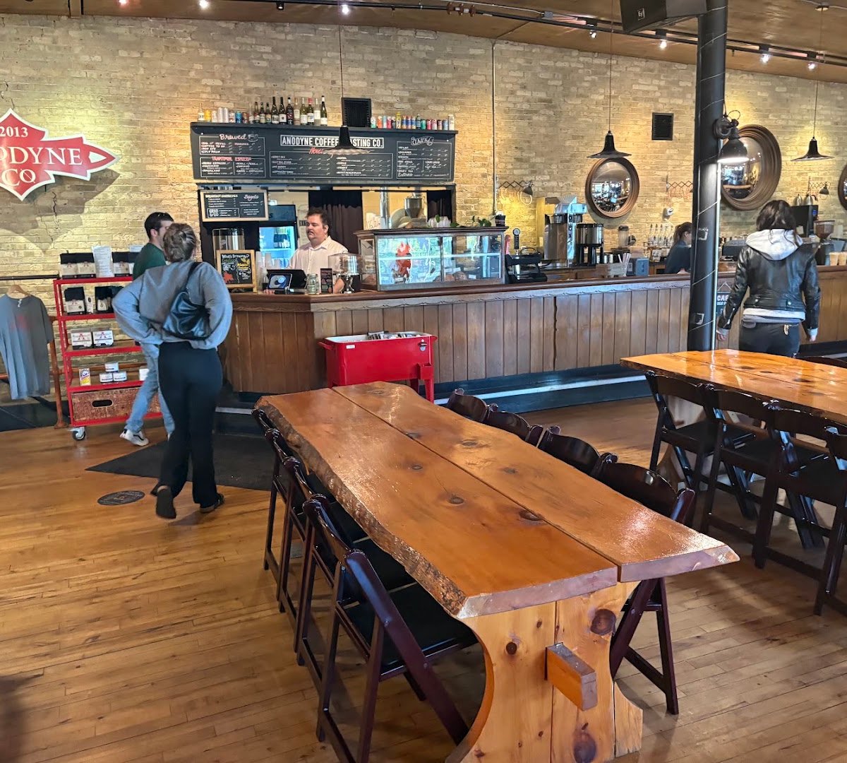 Interior of Anodyne Coffee Roasting Co. | Walker’s Point, specialty coffee shop in Milwaukee