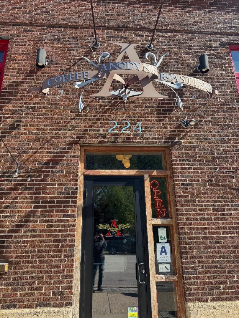 Storefront of Anodyne Coffee Roasting Co. | Walker’s Point, specialty coffee shop in Milwaukee