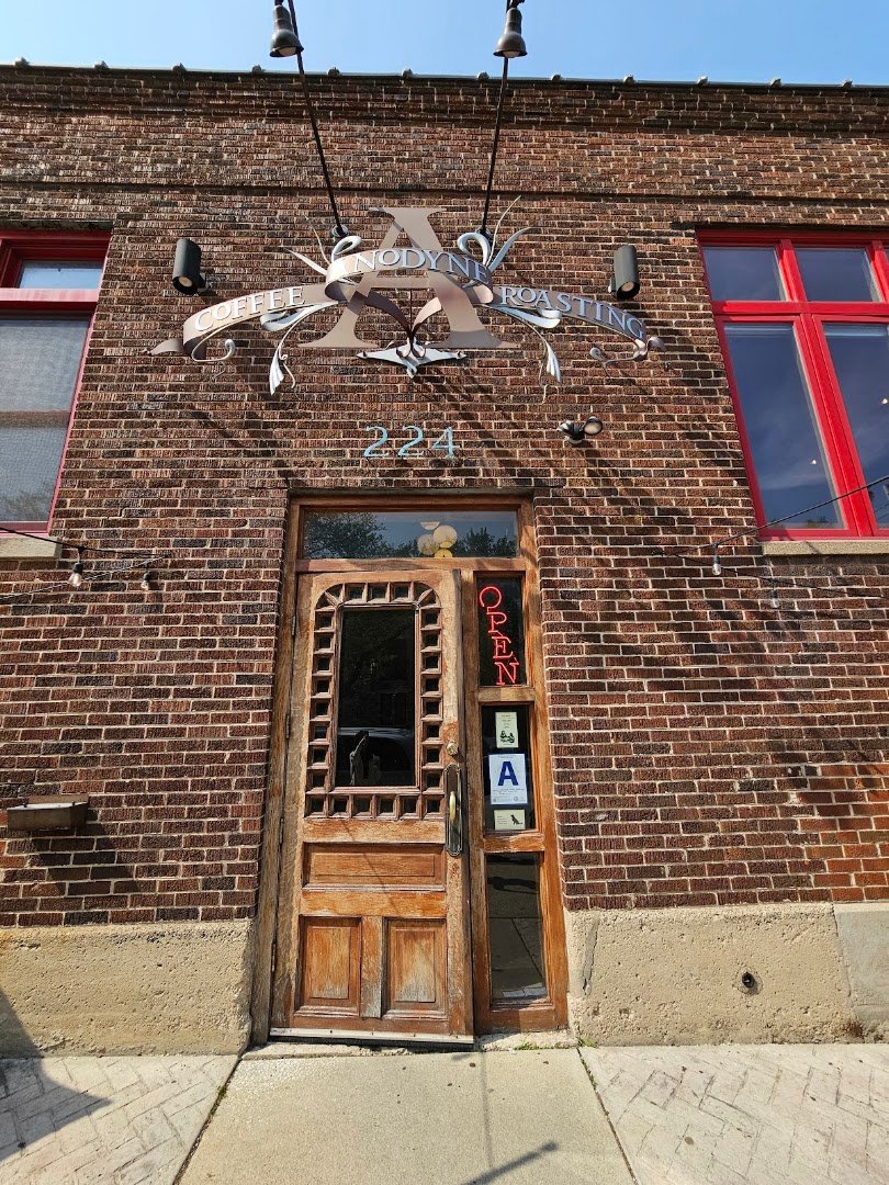 Storefront of Anodyne Coffee Roasting Co. | Walker’s Point, specialty coffee shop in Milwaukee