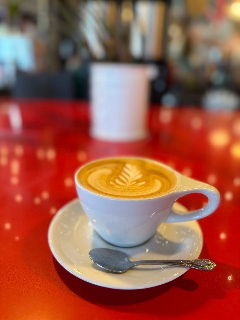 Coffee at The Coffee Fox Roasting Co., specialty coffee shop in Savannah