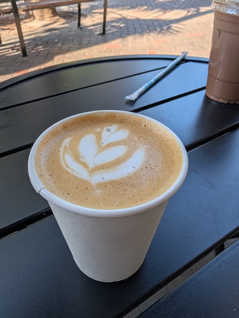 Coffee at The Coffee Fox Roasting Co., specialty coffee shop in Savannah