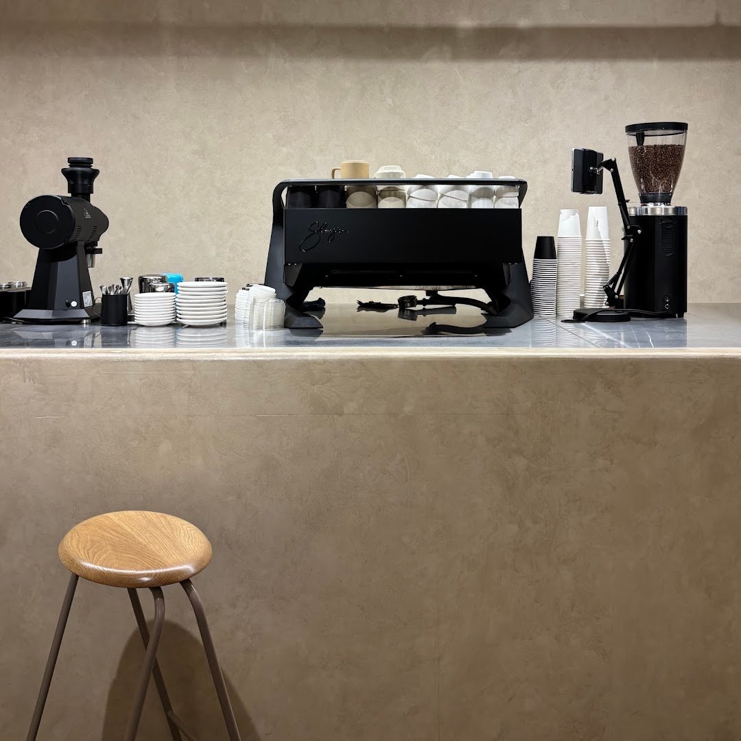 Interior of Rumours Coffee, specialty coffee shop in Auckland