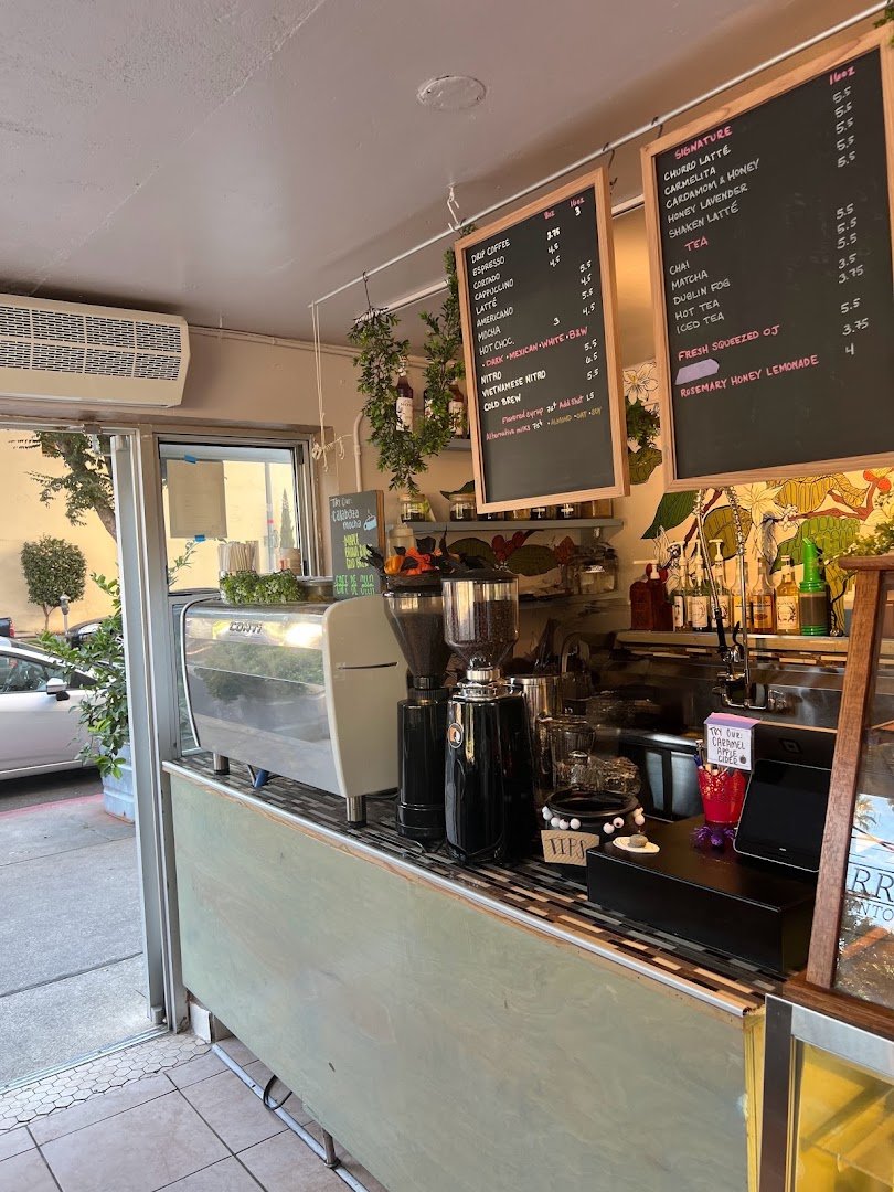 Interior of Barrio Downtown, specialty coffee shop in Sacramento