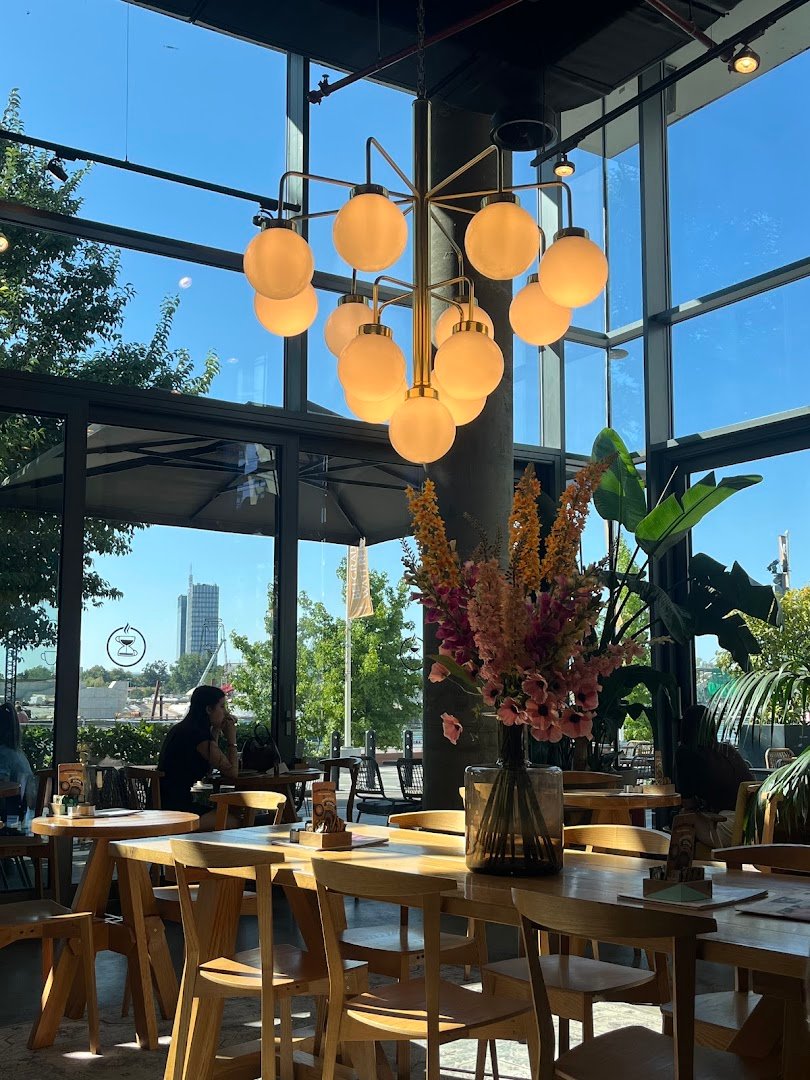 Interior of Kafeterija Belgrade Waterfront, specialty coffee shop in Belgrade