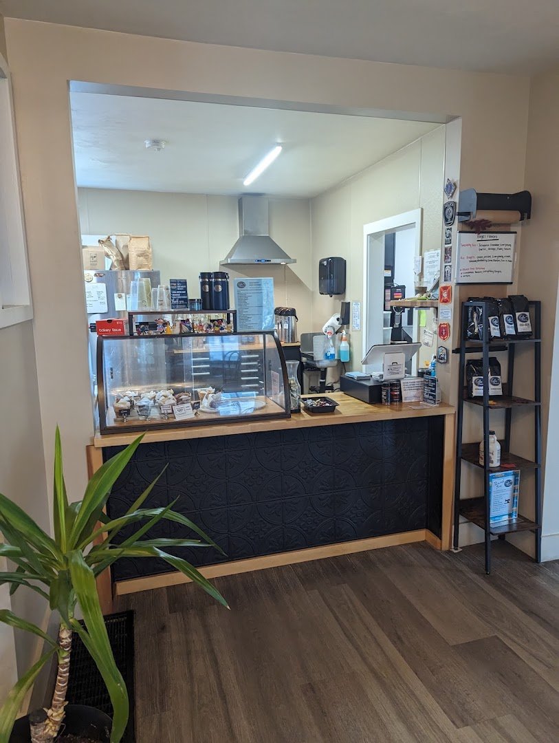 Interior of Sturbridge Coffee Roasters, specialty coffee shop in Worcester