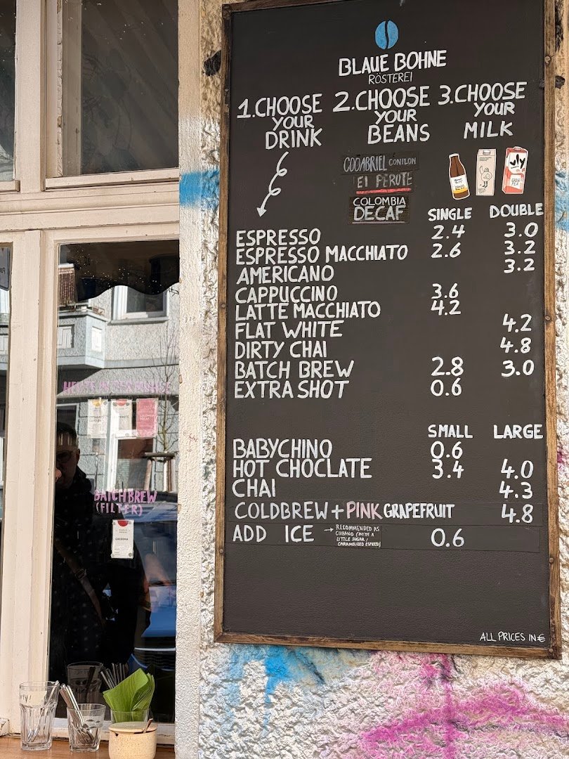 Blaue Bohne Rösterei specialty coffee shop in Berlin - photo 2