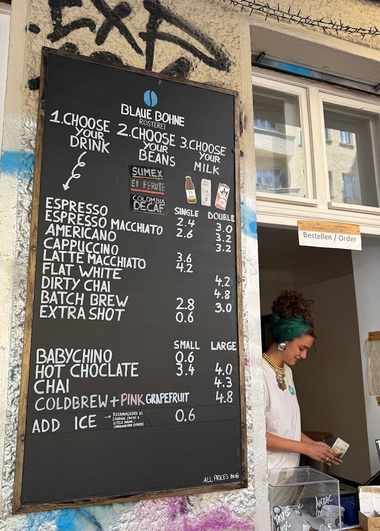 Blaue Bohne Rösterei specialty coffee shop in Berlin - photo 9