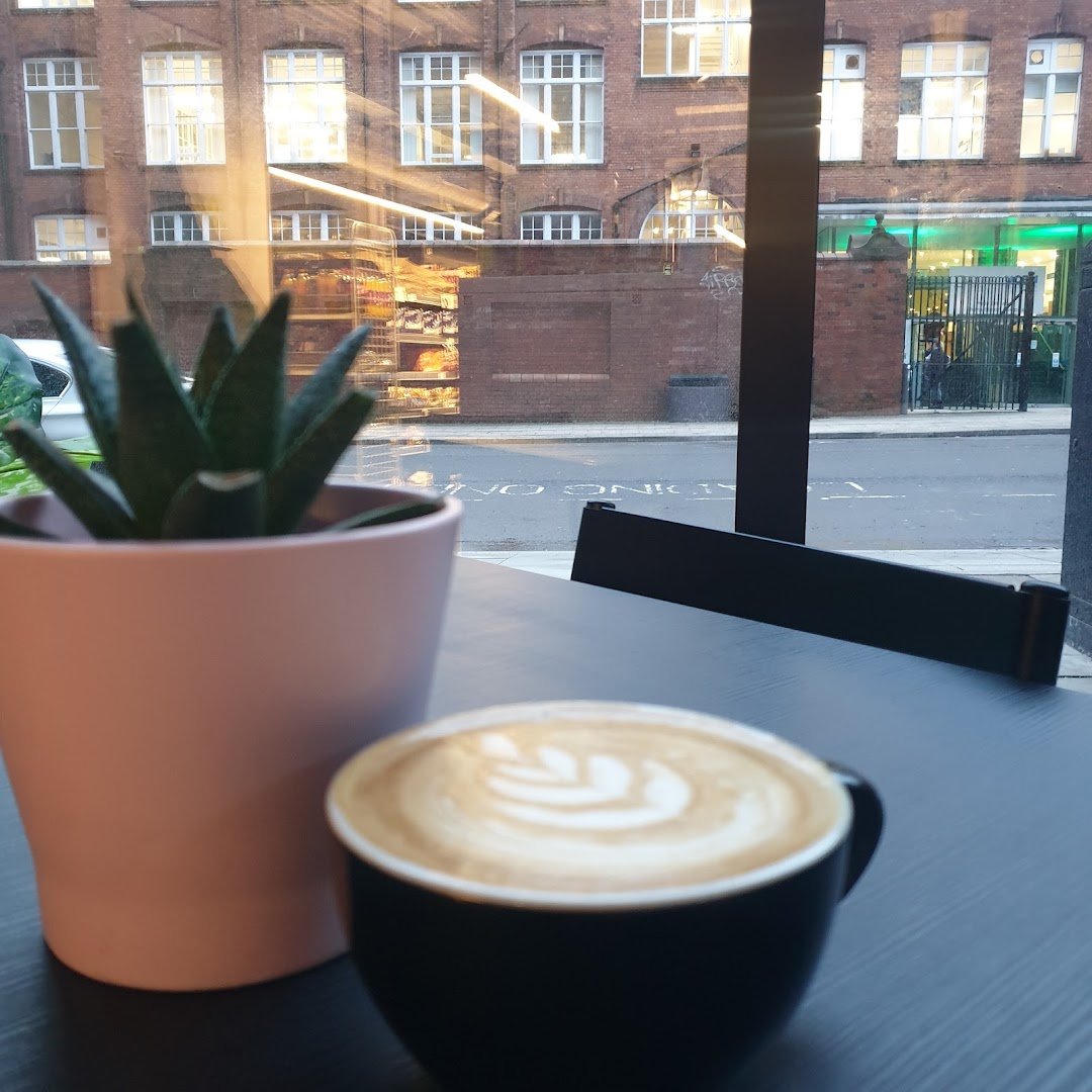 Coffee at Bohee cafe, specialty coffee shop in Manchester