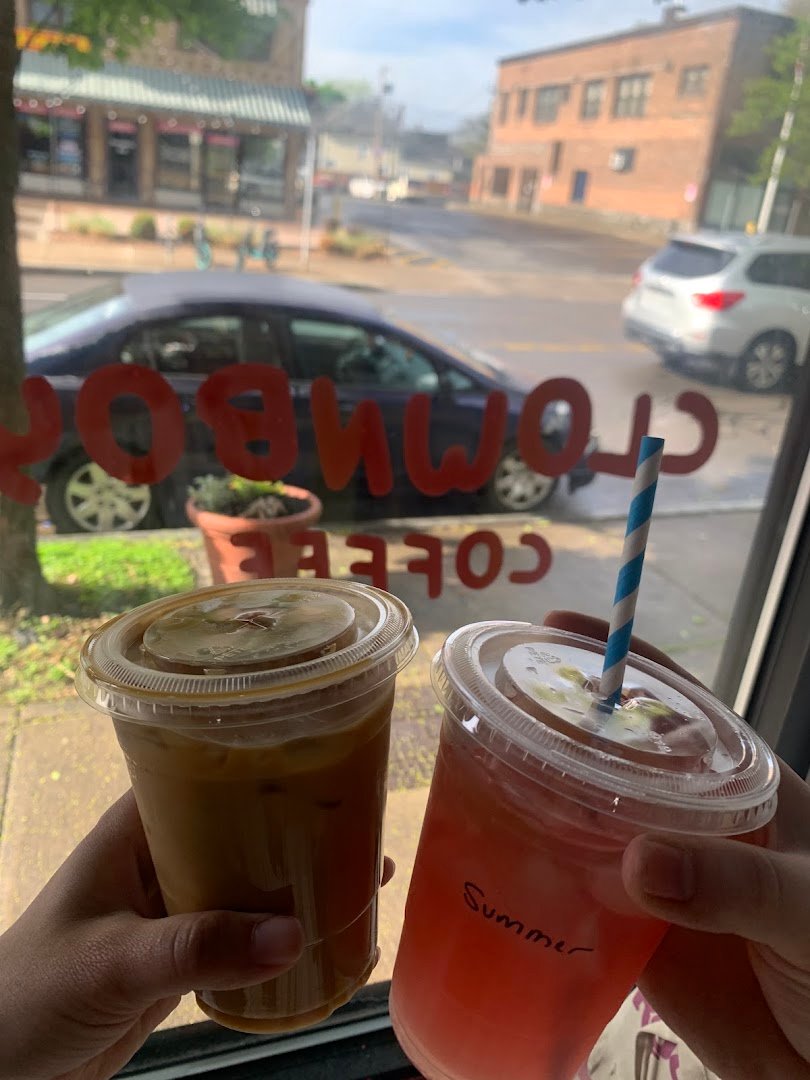 Coffee at Clownboy Coffee, specialty coffee shop in Rochester
