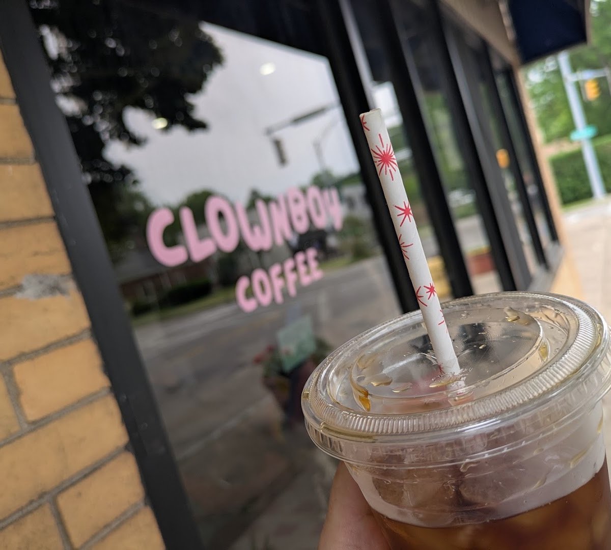 Coffee at Clownboy Coffee, specialty coffee shop in Rochester
