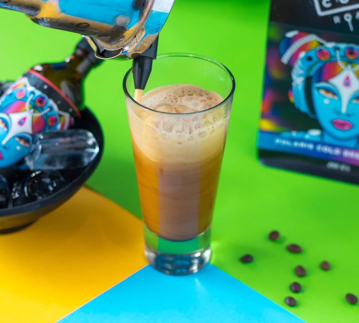 Coffee at Dope Coffee Roasters, specialty coffee shop in Mumbai