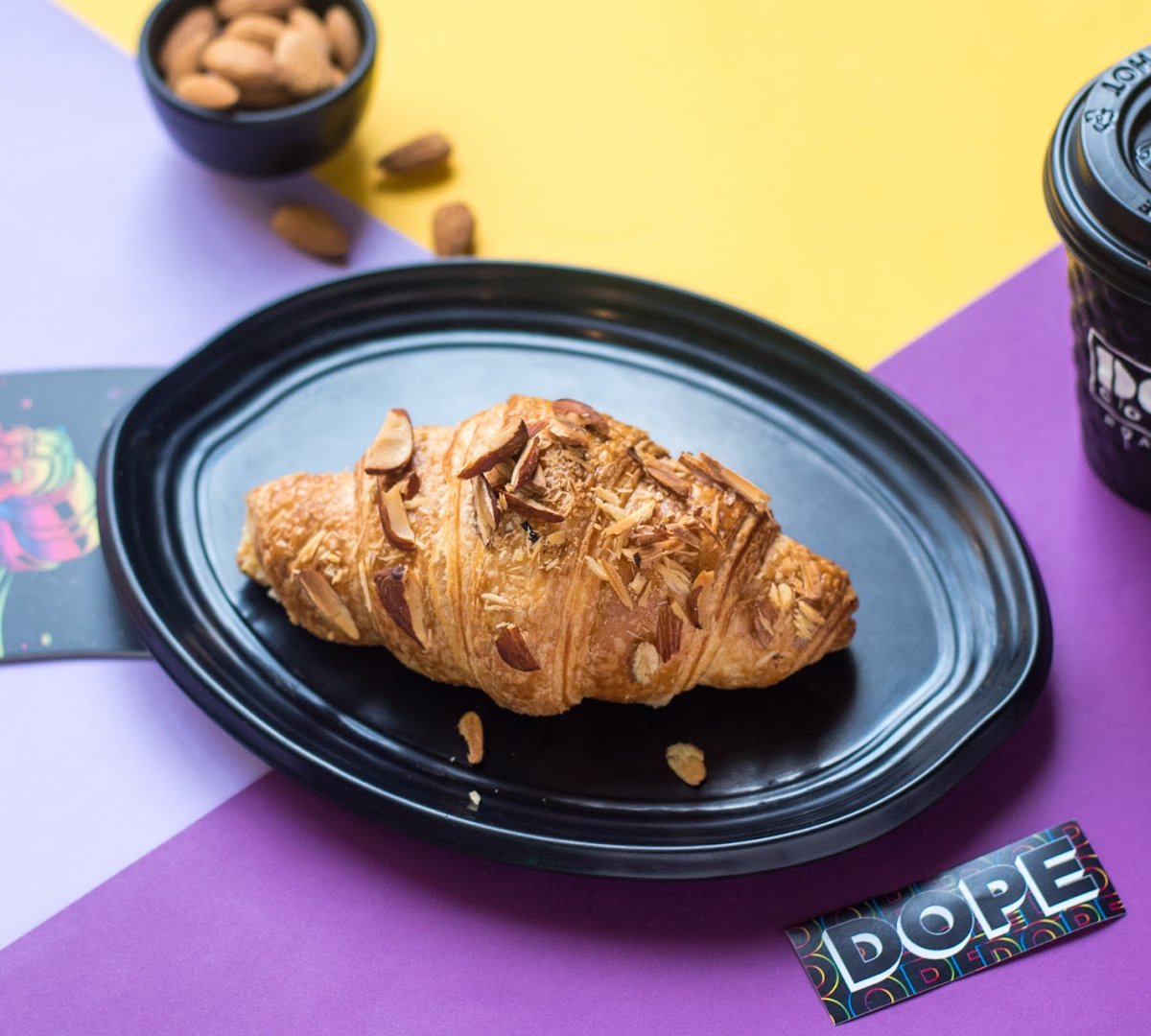 Food at Dope Coffee Roasters, specialty coffee shop in Mumbai
