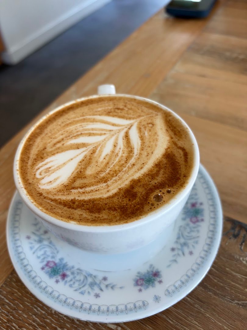 Coffee at Fiddlehead Fern Cafe, specialty coffee shop in St. Louis