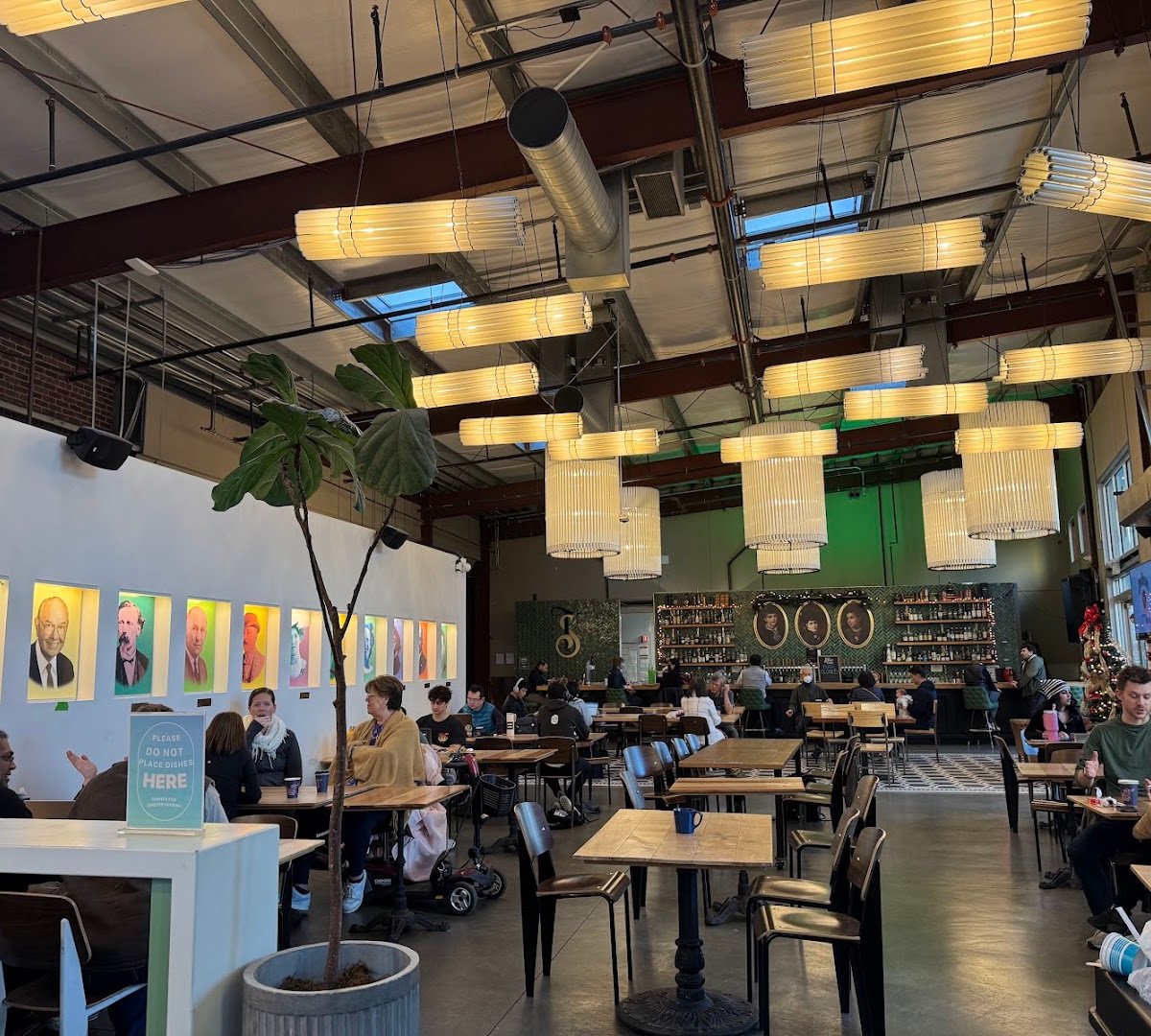 Interior of Voyager Craft Coffee, specialty coffee shop in San Jose