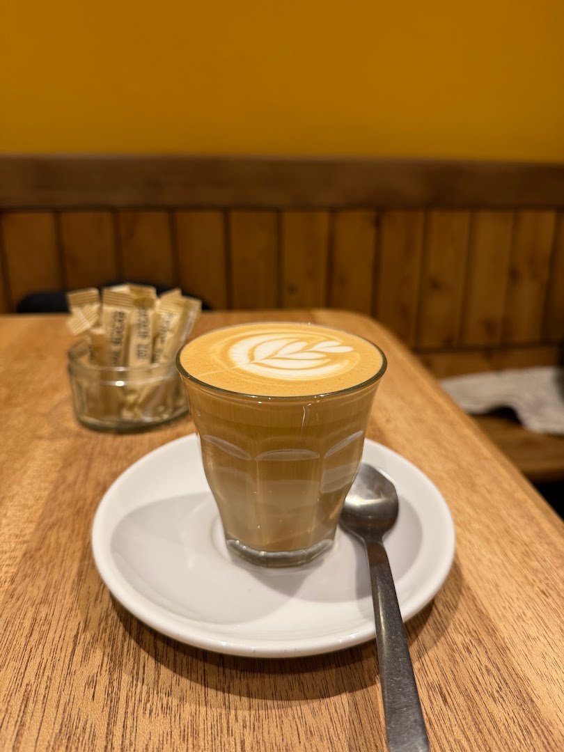 Coffee at Hideout Cafe, specialty coffee shop in Edinburgh