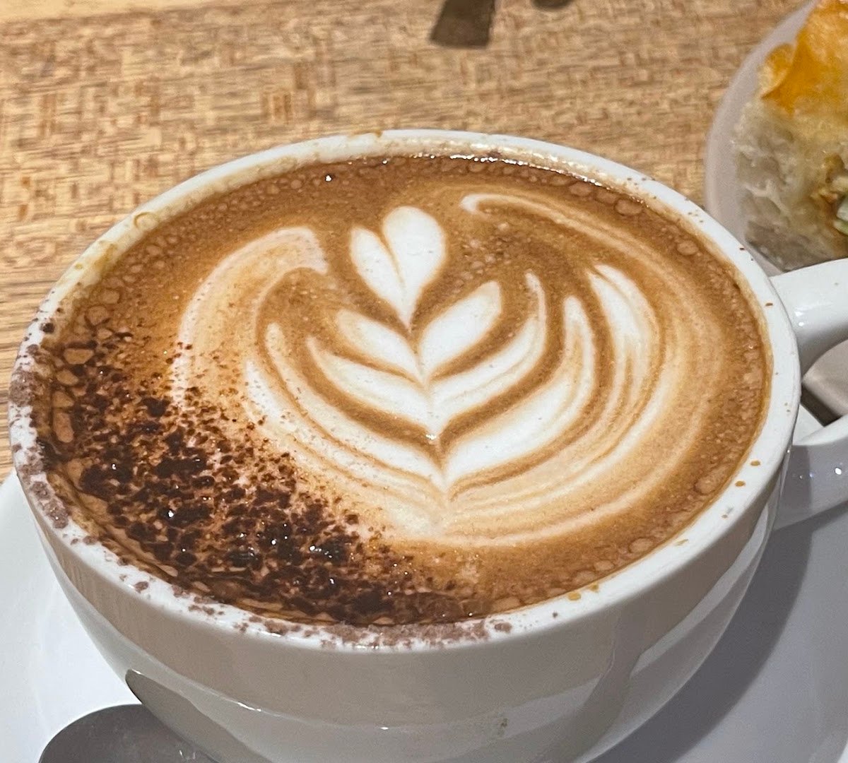Coffee at Hideout Cafe, specialty coffee shop in Edinburgh