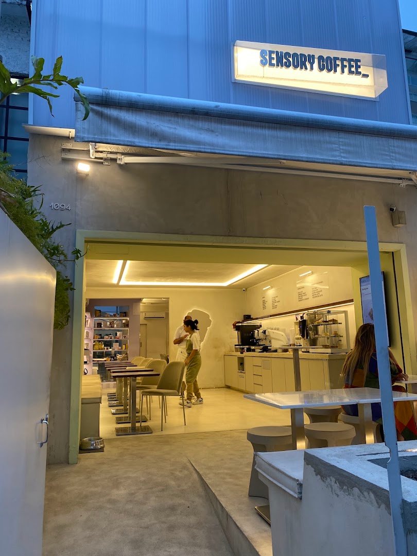 Storefront of Sensory Coffee, specialty coffee shop in São Paulo