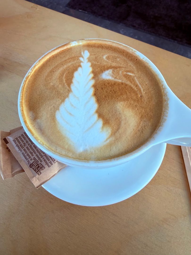 Coffee at Rally Coffee Co., specialty coffee shop in Omaha