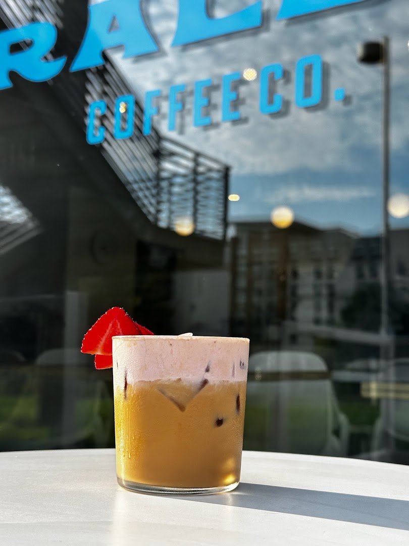 Coffee at Rally Coffee Co., specialty coffee shop in Omaha