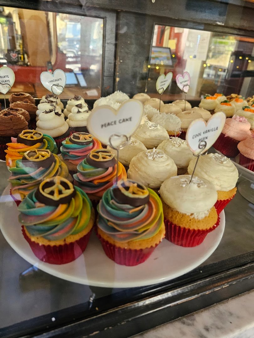 Food at Crushcakes & Cafe, specialty coffee shop in Santa Barbara