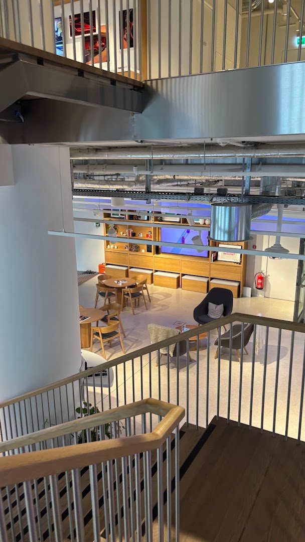 Interior of The Commercial Project Bahnhofstr., specialty coffee shop in Zurich