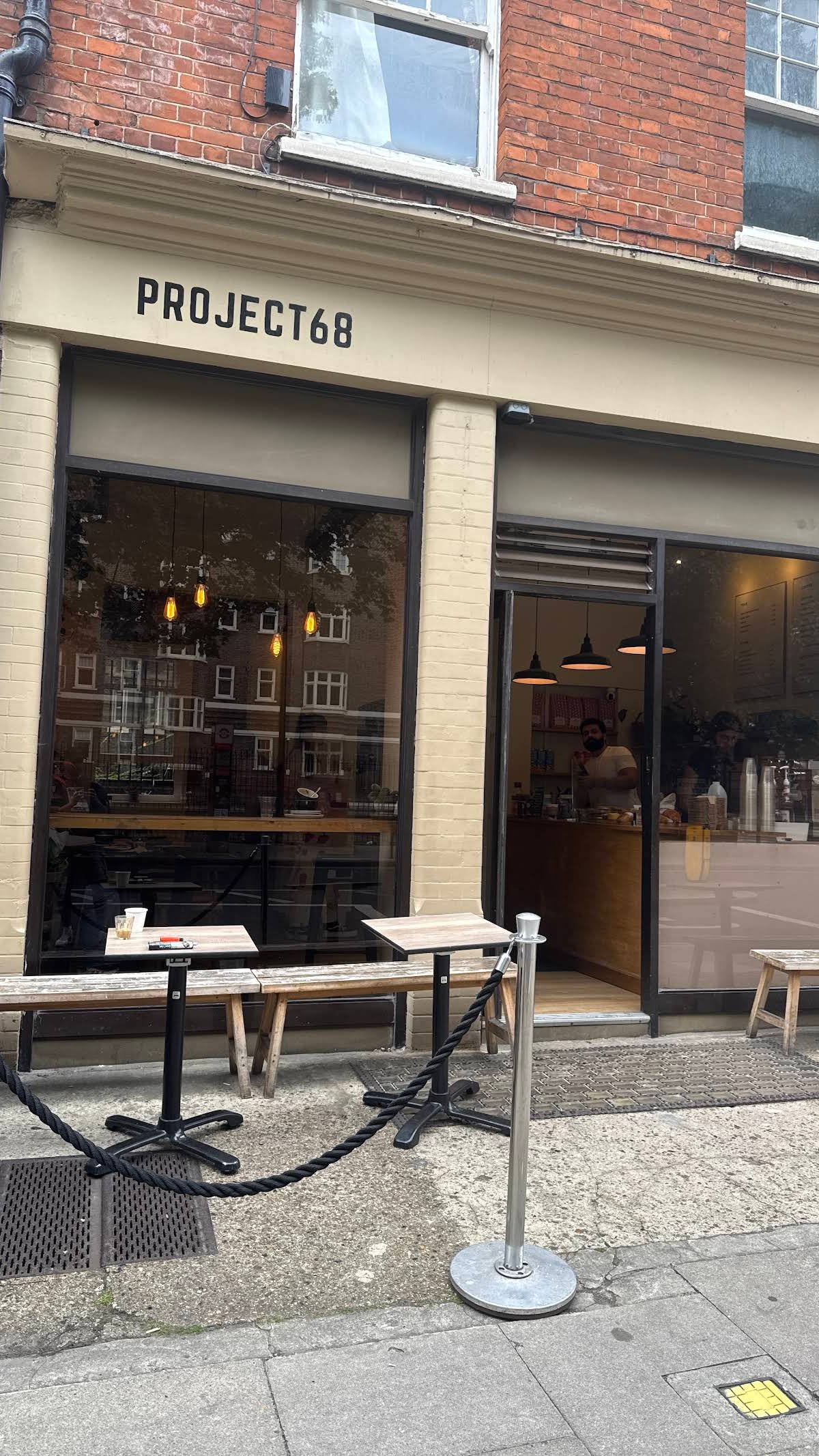 PROJECT68 specialty coffee shop in London - photo 6