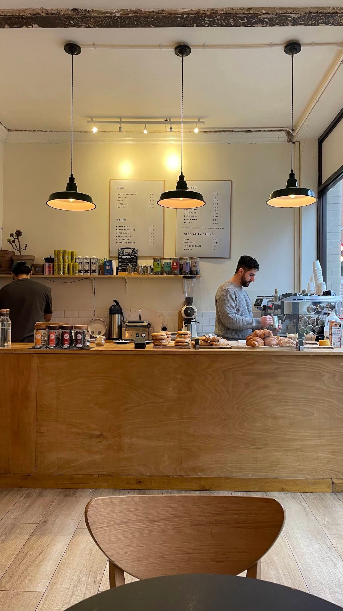 PROJECT68 specialty coffee shop in London - photo 9