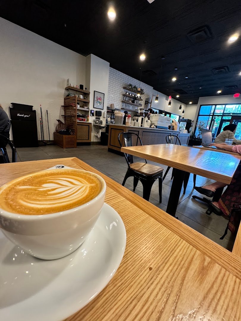 Coffee at Commonplace Coffee, specialty coffee shop in Pittsburgh