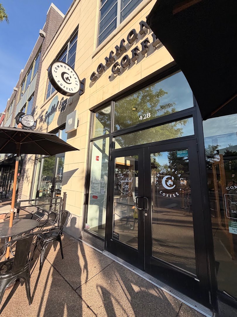 Storefront of Commonplace Coffee, specialty coffee shop in Pittsburgh