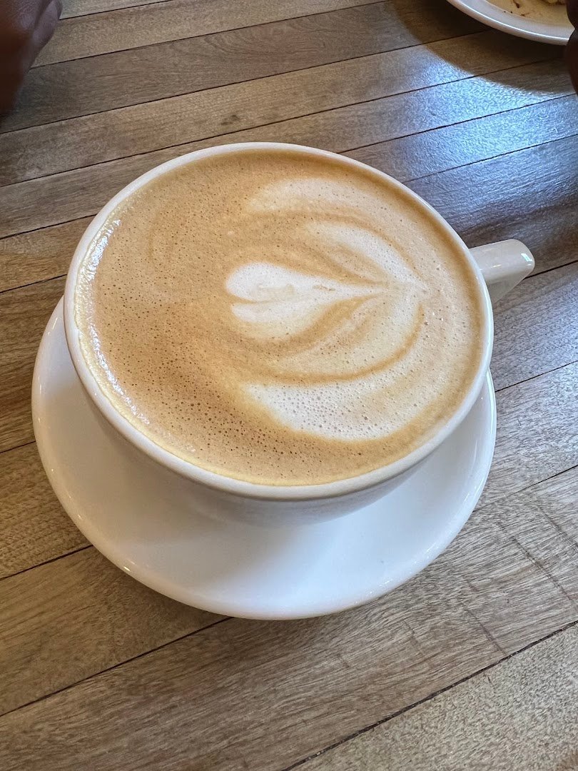 Coffee at Blue Sky Brews, specialty coffee shop in Cleveland