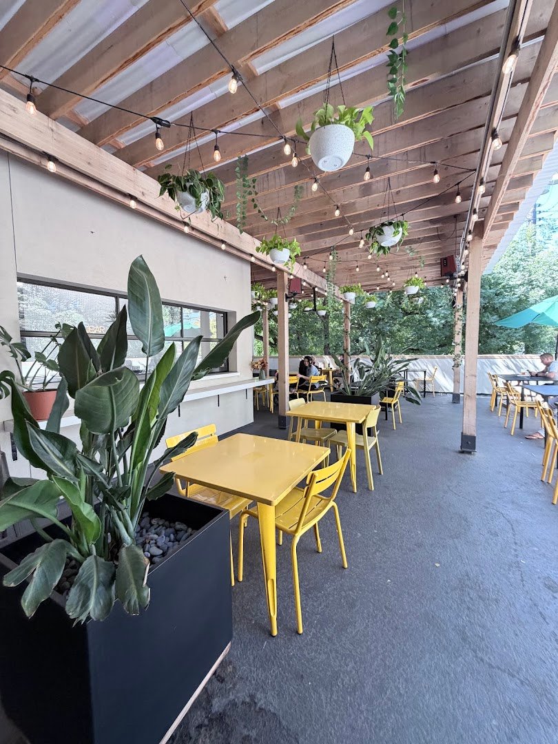 Interior of Tupi Coffee, specialty coffee shop in Sacramento