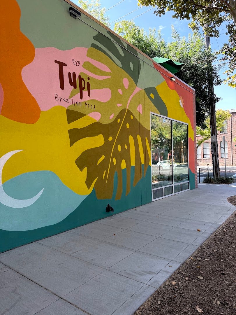 Storefront of Tupi Coffee, specialty coffee shop in Sacramento