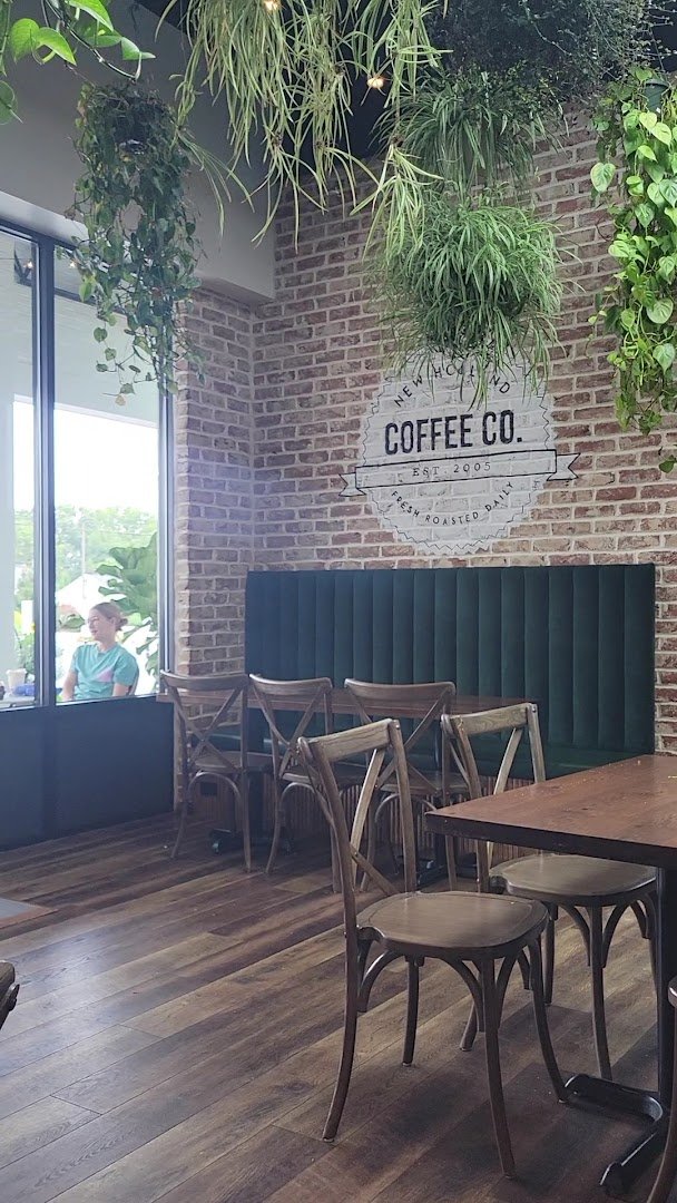 Interior of New Holland Coffee Company, specialty coffee shop in Lancaster