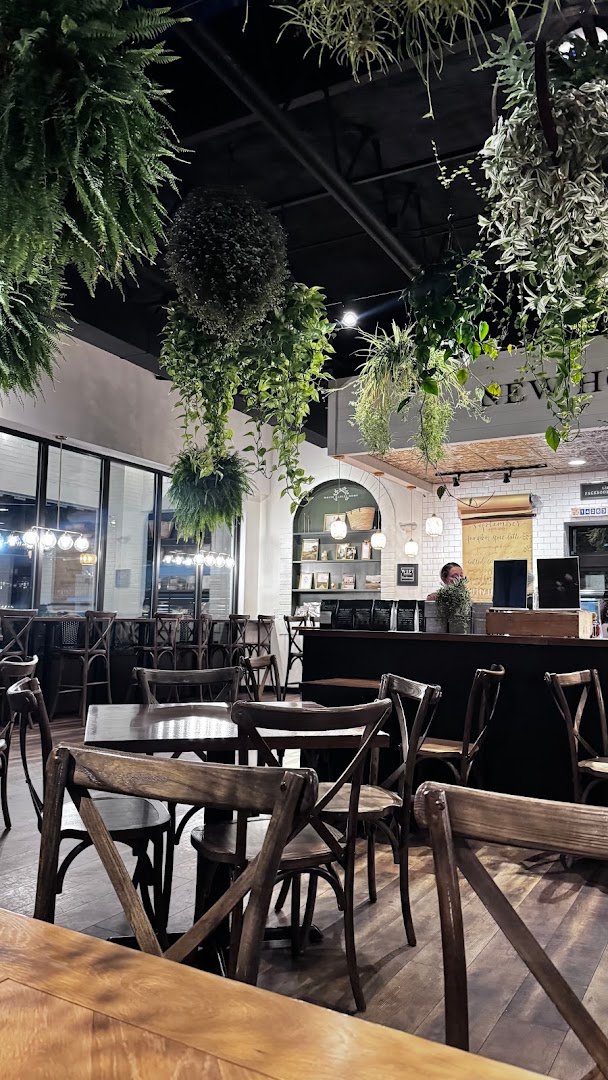 Interior of New Holland Coffee Company, specialty coffee shop in Lancaster
