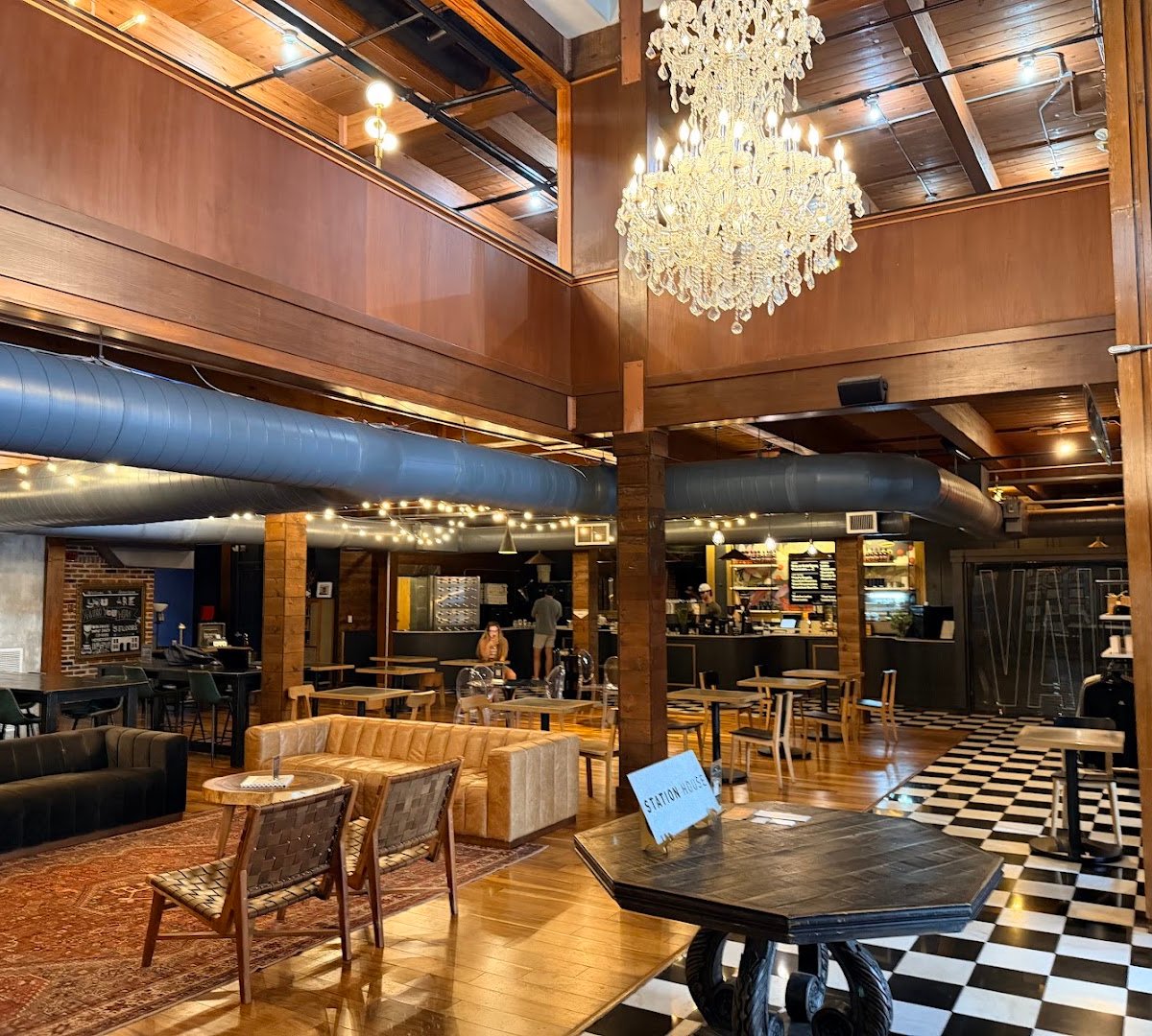 Interior of Bad Mother, specialty coffee shop in Tampa-St. Petersburg