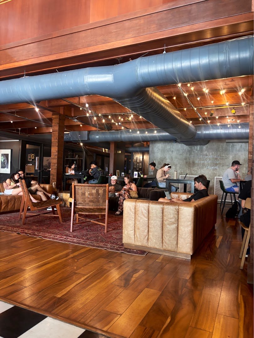 Interior of Bad Mother, specialty coffee shop in Tampa-St. Petersburg