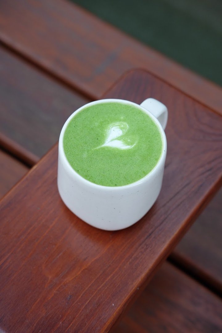 Coffee at Kuji Coffee, specialty coffee shop in Porto